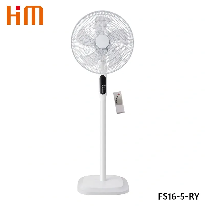 Controle RC de ventilador de pedestal de luxo de 16 polegadas